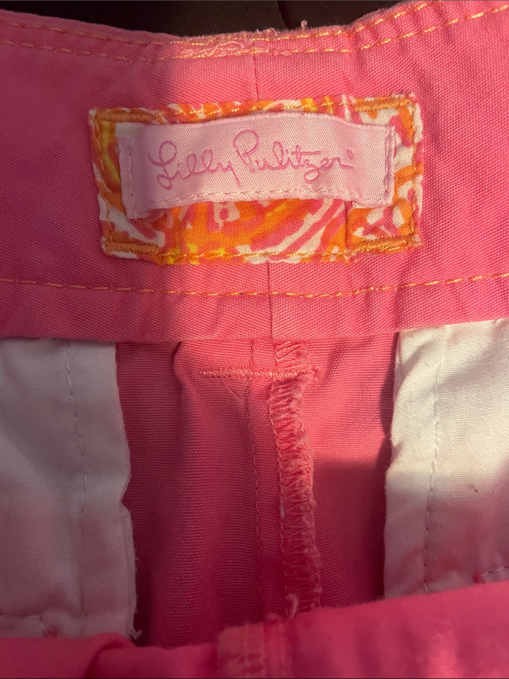 Lilly Pulitzer Pink Resort Fit Shorts Size 10 - Picture 4 of 7